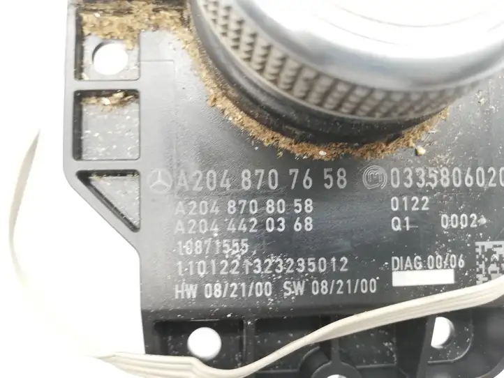 Mercedes-Benz C W204 (2007 - 2014) A2048707658 Контроллер мультимедийной системы — фото 2