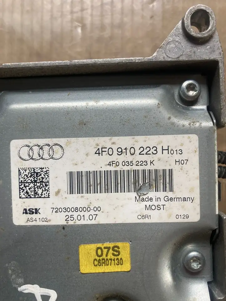 Audi A6 Allroad C6 (2006 - 2008) 4F0035223K Усилитель звука — фото 3