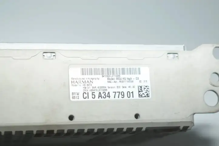 BMW 3 G20 G21 (2019 - ) 9841821 Магнитола / мультимедийная система — фото 6