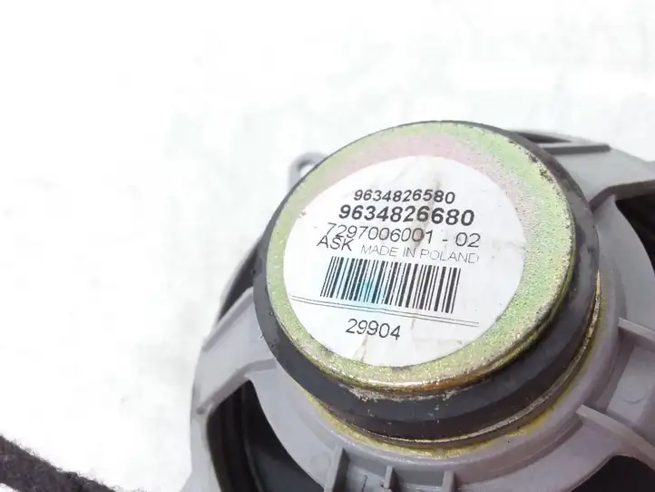 Peugeot 307 (2001 - 2005)  9634826680 Громкоговоритель (громкоговорители) в заднем подоконнике