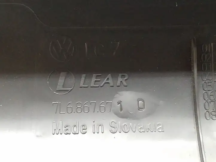 Volkswagen Touareg I (2002 - 2010) 7L6867671D Прочие детали салона — фото 6