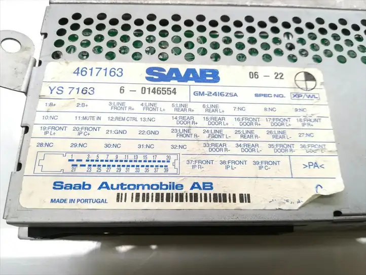 Saab 9-5 (2006 - 2010) 4617163 Усилитель звука — фото 5