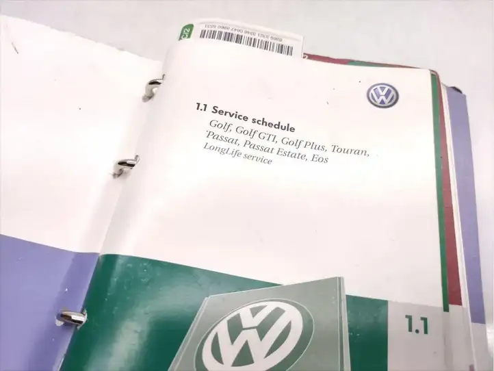 Volkswagen Touran I (2003 - 2010) Сервисная книжка — фото 4