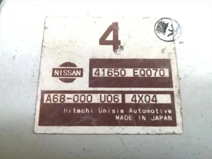 Nissan X-Trail T30 (2001 - 2007) 41650-EQ070 Блок управления АКПП — фото 5