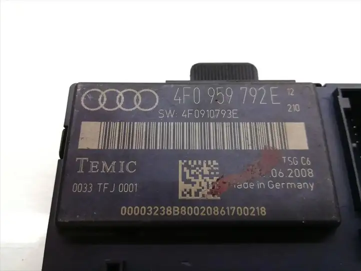 Audi A6 S6 C6 4F (2008 - 2011) 4F0959792E Блок управления дверью — фото 5
