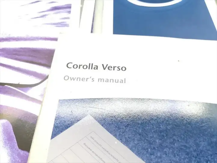 Toyota Corolla Verso E121 (2004 - 2007) Сервисная книжка — фото 2