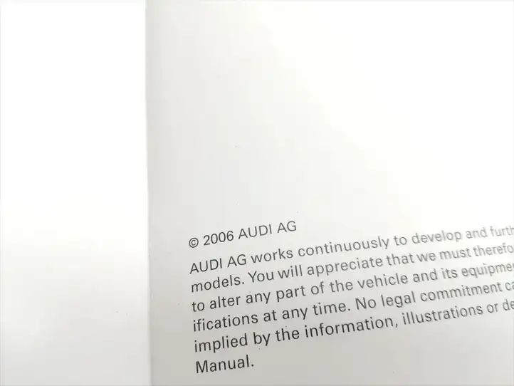 Audi A6 S6 C6 4F (2004 - 2008) Сервисная книжка — фото 3