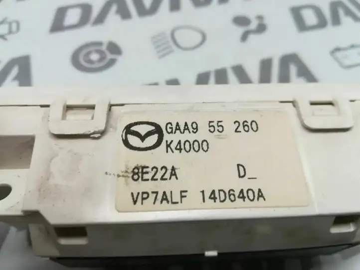 Mazda 6 (2009 - 2012) GAA955260 Включатель надувной подушки для пассажира — фото 4