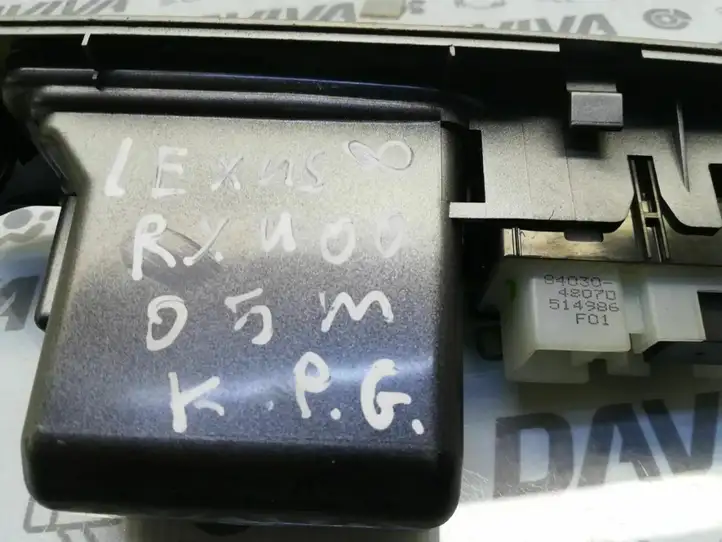 Lexus RX 300 (2003 - 2006) 7428048120 Кнопка стеклоподъемников — фото 3