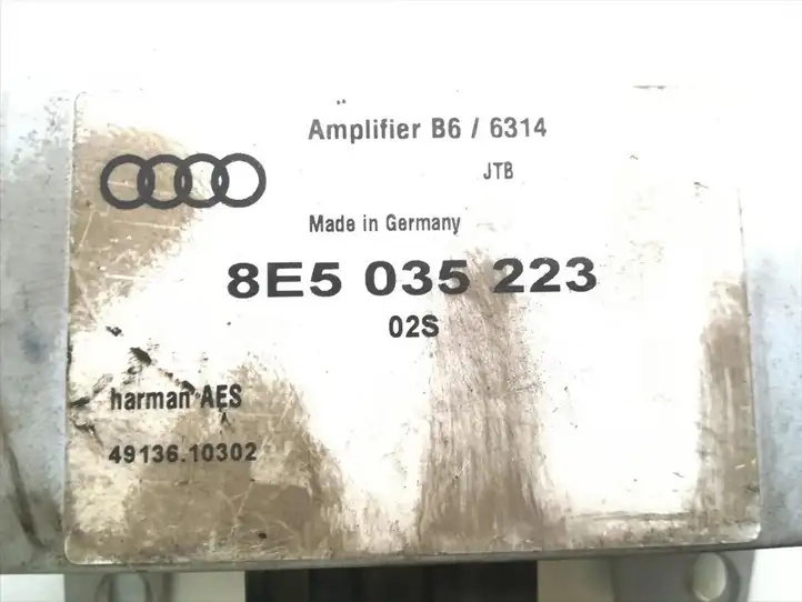 Audi A4 S4 B6 8E 8H (2000 - 2006) 8E5035223 Усилитель звука — фото 5