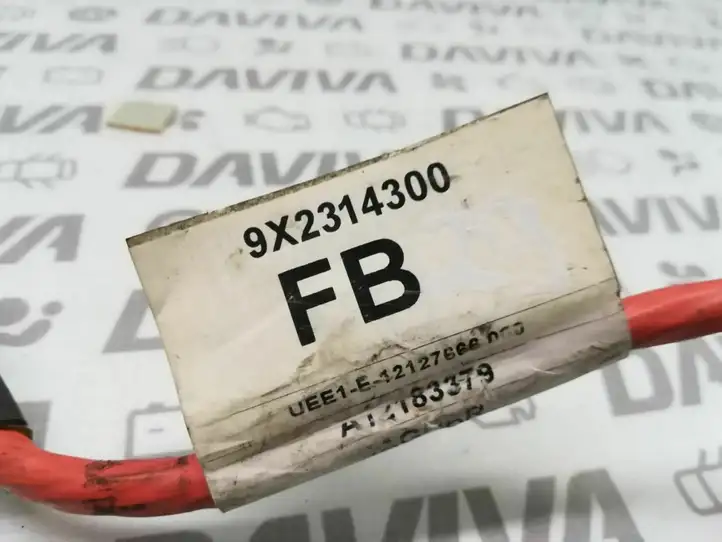 Jaguar XF (2007 - 2015) 9X2314300FB Плюсовой провод аккумулятора — фото 4