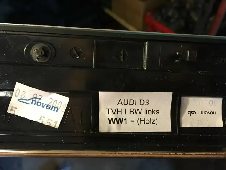 Audi A8 S8 D3 4E (2007 - 2010) 4E4867419P Обшивка задней двери — фото 6