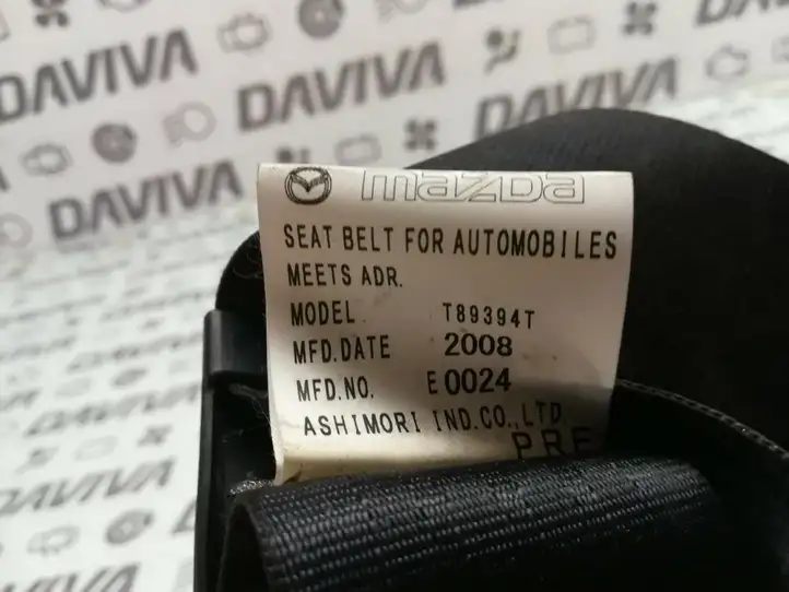 Mazda 2 (2007 - 2010) T89394T Передний ремень безопасности — фото 4