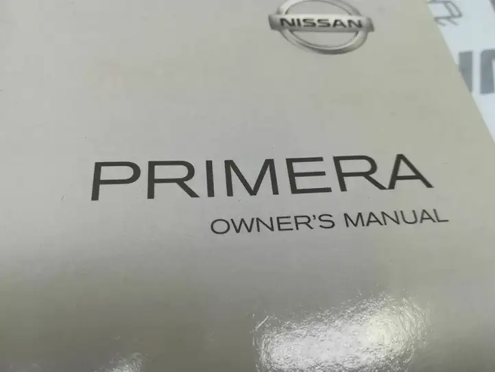Nissan Primera (2001 - 2008) Сервисная книжка — фото 2