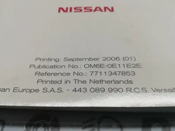 Nissan Note (E11) (2006 - 2014) Сервисная книжка — фото 3