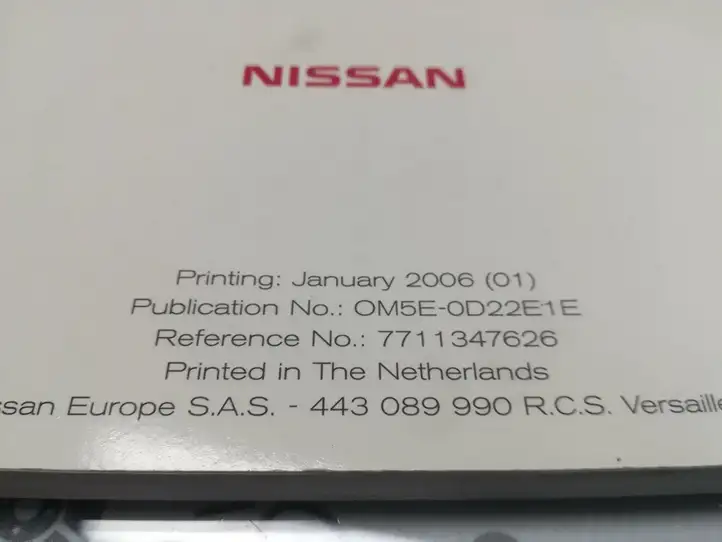 Nissan King Cab, PickUp, Navara (1998 - 2006) Сервисная книжка — фото 3