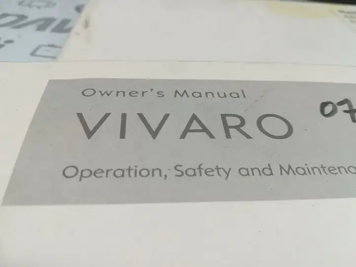 Opel Vivaro (2001 - 2006) Сервисная книжка — фото 2
