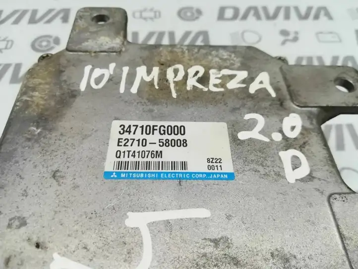 Subaru Impreza III (2008 - 2012) 34710FG000 Блок управления рулевой рейкой — фото 4
