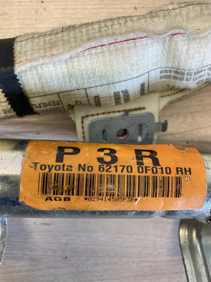 Toyota Corolla Verso AR10 (2004 - 2009) 621700f010 Боковая подушка безопасности шторка — фото 5