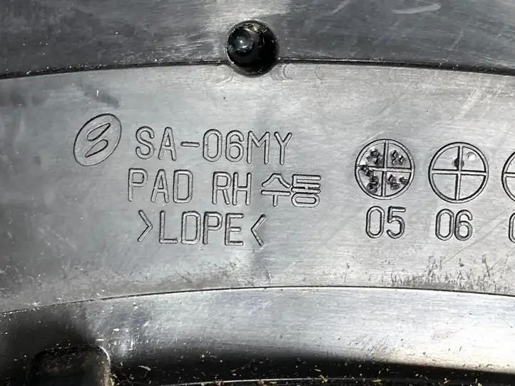 Kia Picanto (2004 - 2007) 012320 Боковое зеркало механическое — фото 6