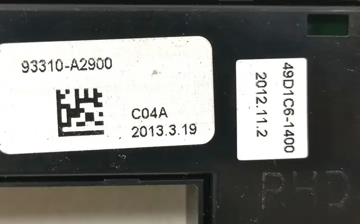 Kia Ceed (2012 - 2015) 93310A2900 Другие включатели / ручки/ переключатели — фото 3