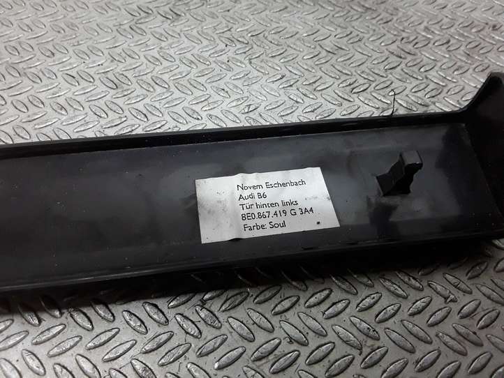 Audi A4 (2000 - 2006)  8E0867419 Задняя oтделка