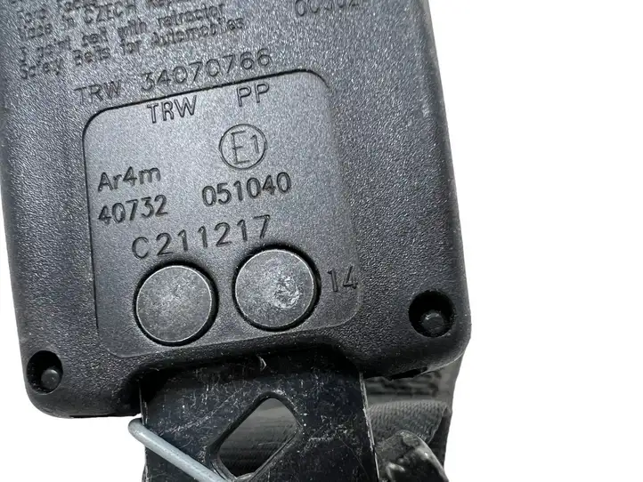Ford Focus (2011 - 2015) 34215455A Центральный ремень безопасности — фото 11