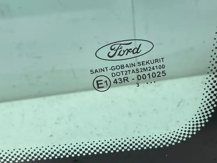 Ford Focus C-MAX (2003 - 2010) DOT27AS2M24100 Заднее боковое стекло — фото 2