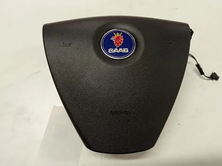 Saab 9-3 Ver2 (2003 - 2007) 600306800E Подушка безопасности руля — фото 1