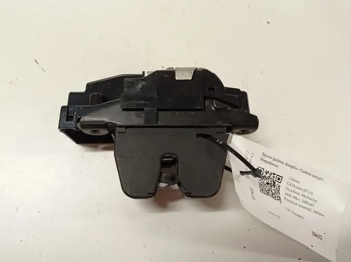 Citroen C4 I Picasso (2006 - 2013) 9660403980 Замок крышки багажника — фото 2
