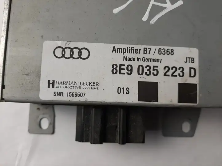 Audi A4 S4 B7 8E 8H (2004 - 2009) 8E9035223D Усилитель звука — фото 4