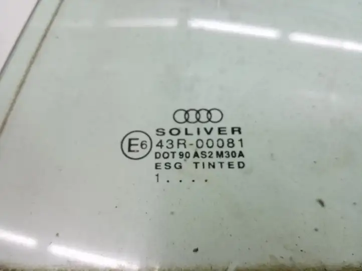 Audi A4 S4 B6 8E 8H (2000 - 2006) Стекло задней двери — фото 2