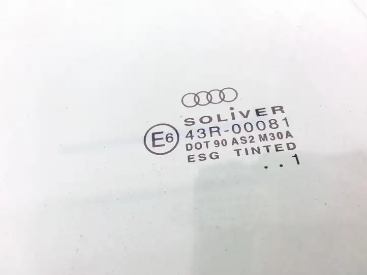 Audi A6 S6 C5 4B (2001 - 2004) Стекло задней двери — фото 2