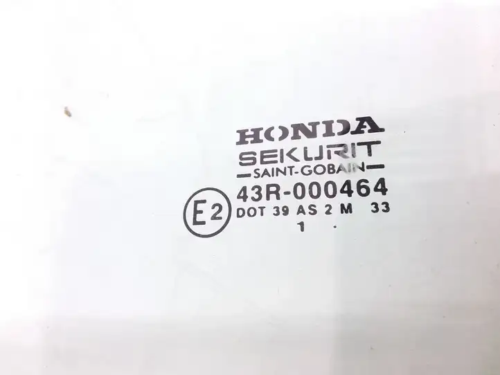 Honda Civic (2001 - 2005) AS2 Стекло задней двери — фото 2