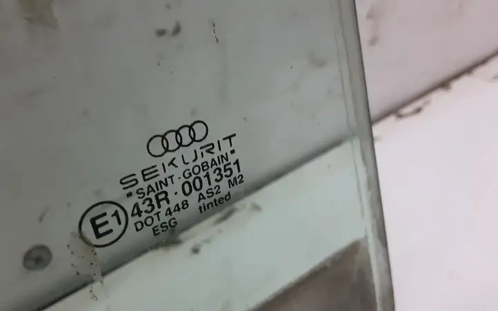 Audi (1999 - 2007) 43R001351 Стекло задней двери — фото 2