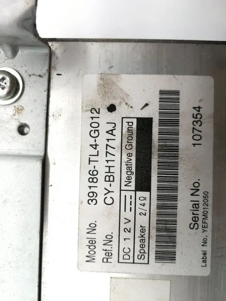 Honda Accord (2008 - 2016)  39186TL4G012 Звукоусилитель