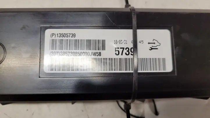 Opel Insignia A (2008 - 2017) 13505739 Модуль управления кондиционером — фото 2