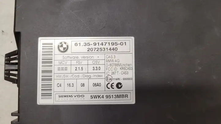 BMW 5 E60 E61 (2004 - 2010) 6135914719501 Модуль комфорта — фото 2