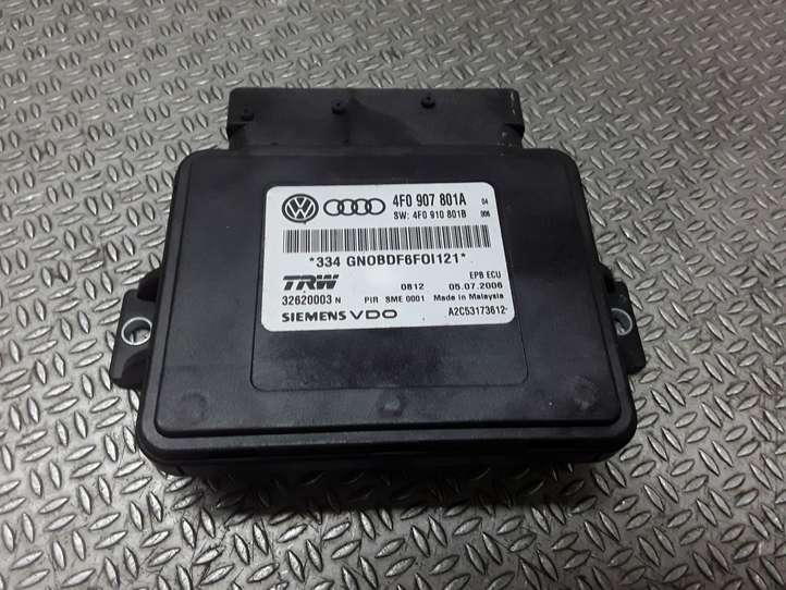 Audi A6 (2004 - 2008)  4F0907801A Модуль управления ручным тормозом