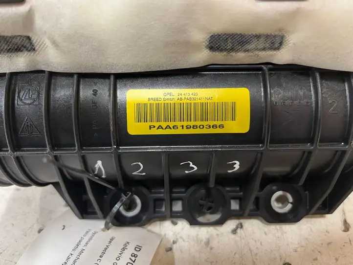Opel Vectra C (2005 - 2009) 24413420 Подушка безопасности пассажира — фото 2