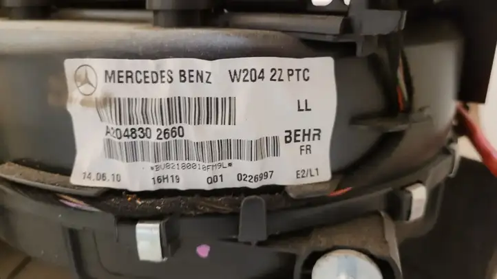 Mercedes-Benz C W204 (2007 - 2014) A2048300461 Комплект системы вентиляции салона — фото 7