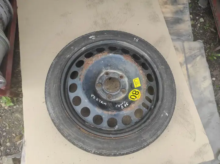 Opel Vectra C (2002 - 2005) 5X110 Запасное колесо R16 — фото 1