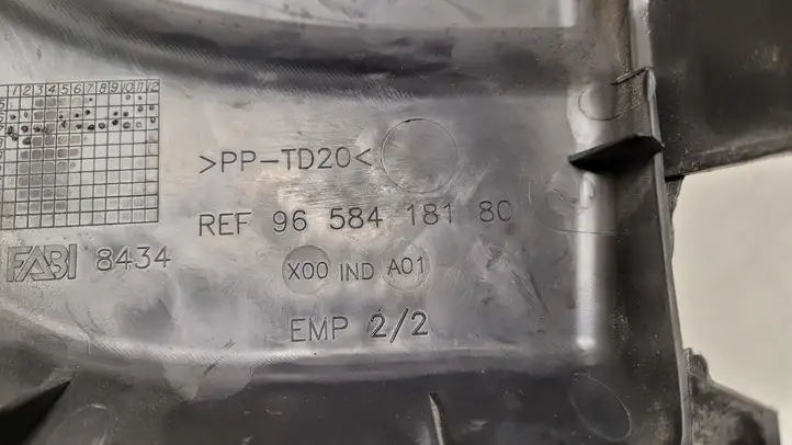 Citroen C4 I Picasso (2006 - 2013) 9658418180 Крышка ящика предохранителей — фото 3