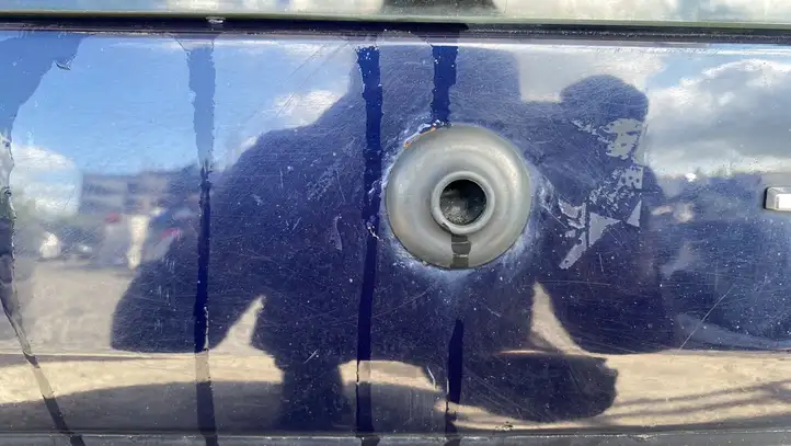 Opel Zafira A (1999 - 2003) Крышка багажника — фото 6