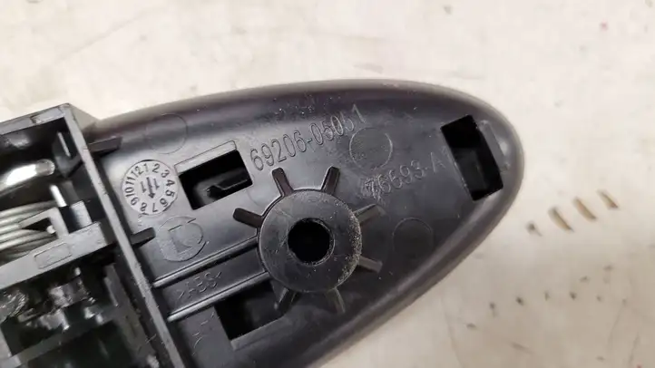 Toyota Avensis T270 (2009 - 2012) 6920605051 Внутренняя ручка задней двери — фото 3