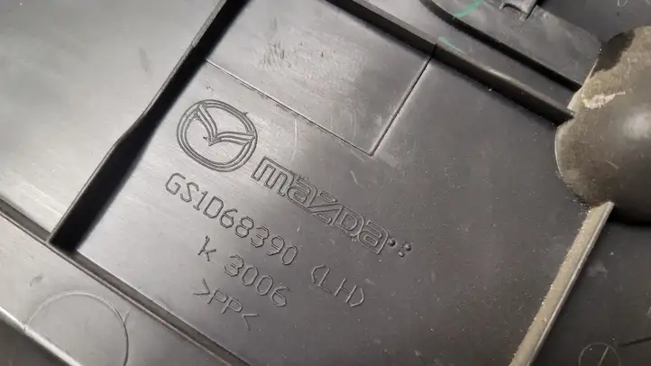Mazda 6 (2009 - 2012) GS1D68390 Внутренняя отделка переднего порога — фото 4
