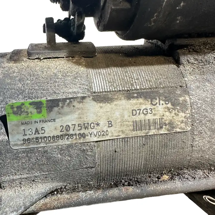 Citroen Xsara Picasso (1999 - 2012) 9645100680 Стартер — фото 6