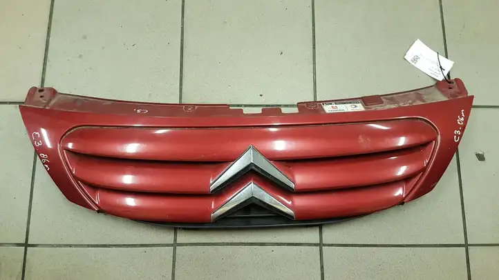Citroen C3 (2002 - 2009) 9653053777 Передняя решетка — фото 1
