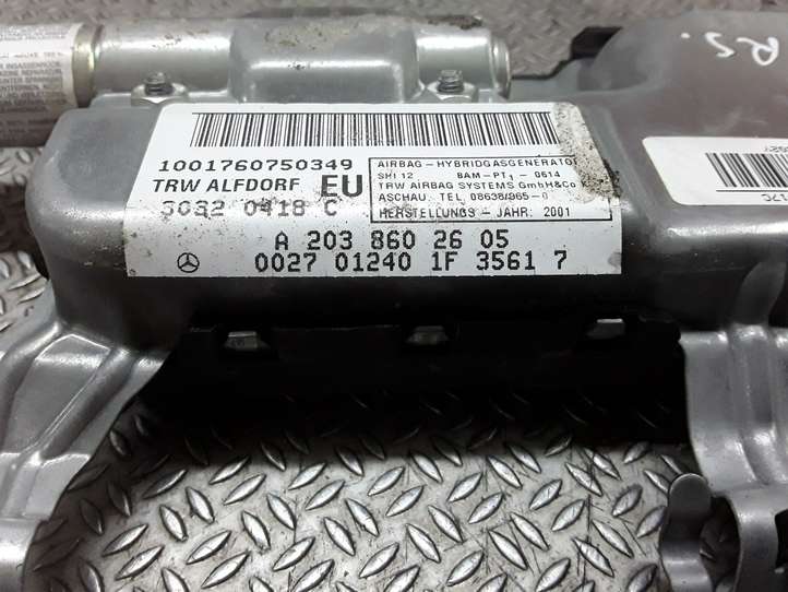 Mercedes-Benz C W203 (2000 - 2007)  A2038602605 Подушка безопастности передней двери