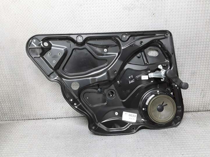 Volkswagen PASSAT B6 (2005 - 2010)  3C4839755G Механизм механического подъема окон задней двери